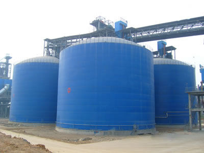 太平水泥钢板库改造